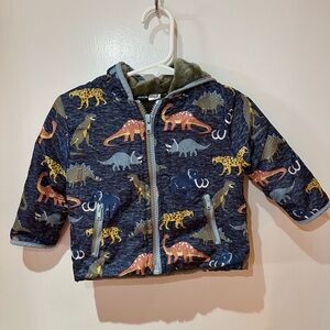 Dinosaur Print Baby Jacket